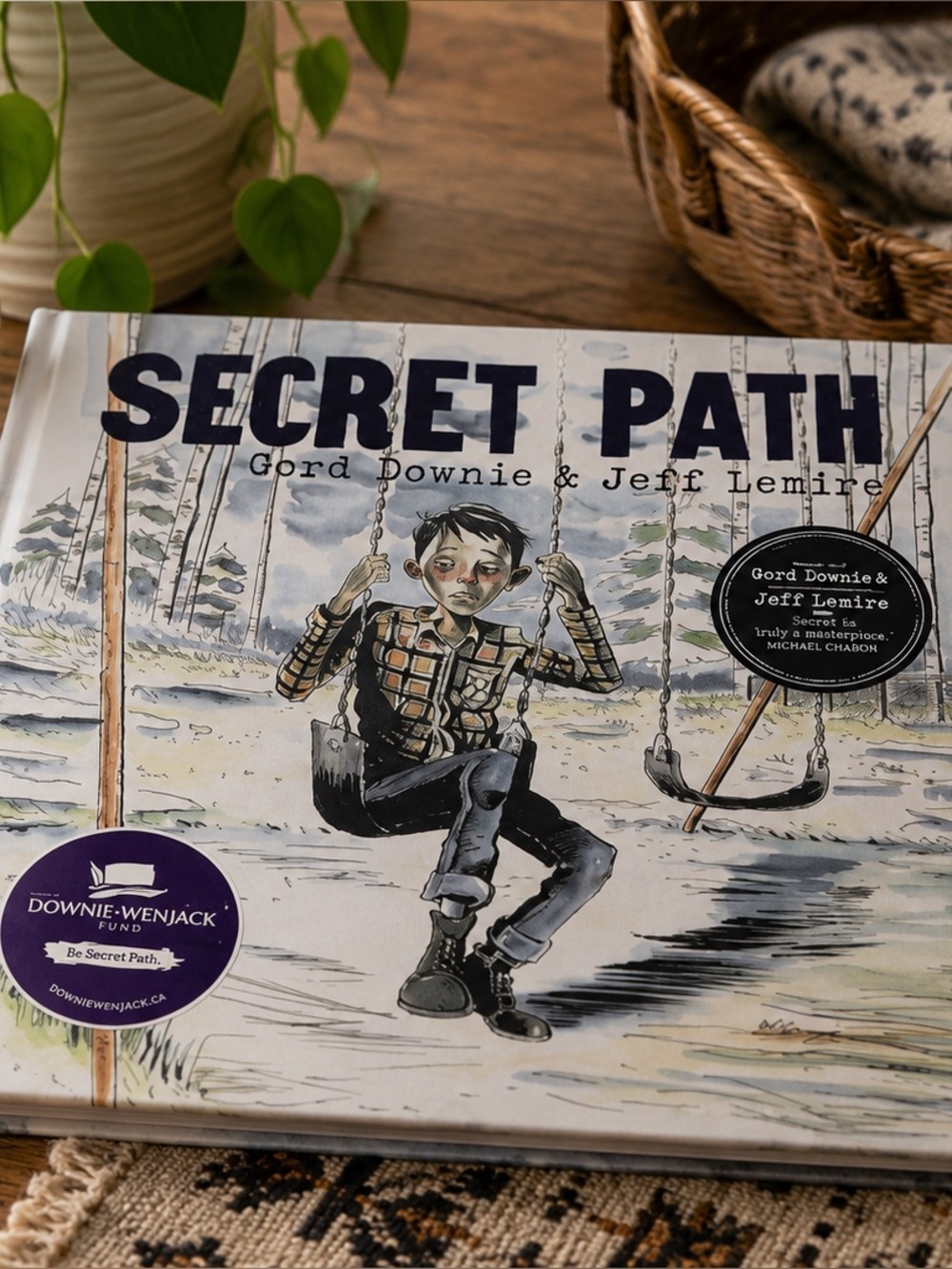 Secret Path by Gord Downie & Jeff Lemire | Hardcover Graphic Novel | Indigenous